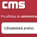 Screenshot administrace Nux CMS